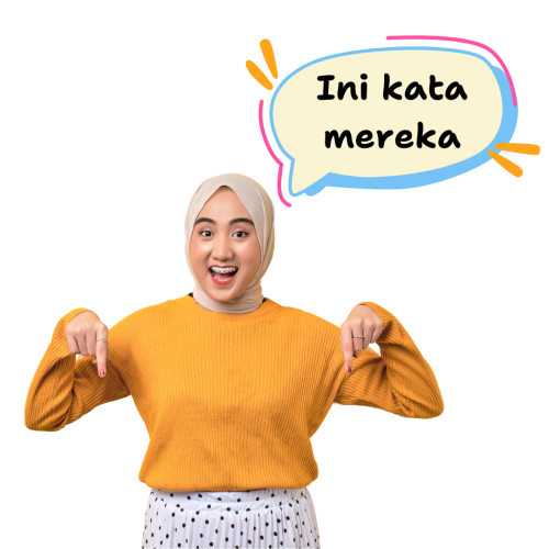 Ini kata mereka